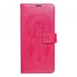 Viedtālruņa atveramais maciņš Samsung Galaxy A37 Mezzo Book Dreamcatcher Dark Red