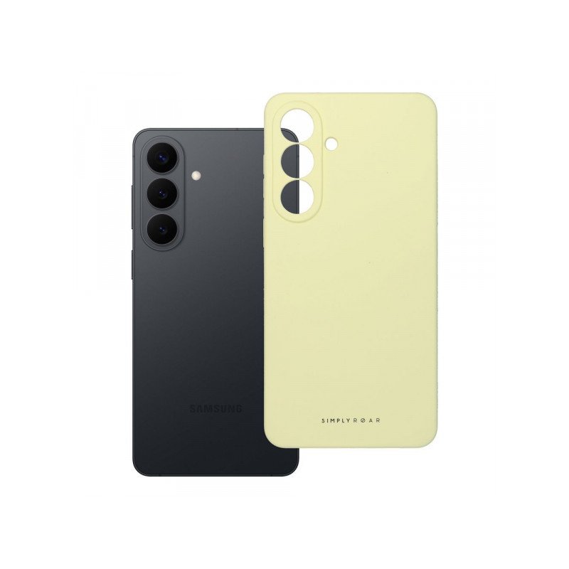 Viedtālruņa aizmugurējais vāciņš Samsung Galaxy S26 Plus Cloud Skin Yellow
