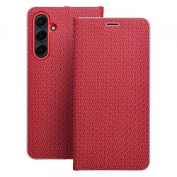 Viedtālruņa atveramais maciņš Samsung Galaxy A57 Luna Book Carbon Red