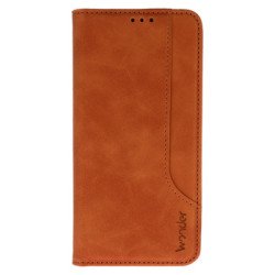 Viedtālruņa atveramais maciņš Samsung Galaxy S25 Ultra Wonder Prime Case Brown