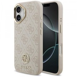 Viedtālruņa aizmugurējais vāciņš Apple iPhone 17 Logo Strass 4G Pink