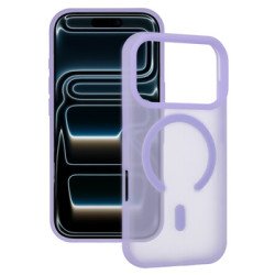 Viedtālruņa aizmugurējais vāciņš Samsung Galaxy S25 Mist Matte Mag Transparent, Violet