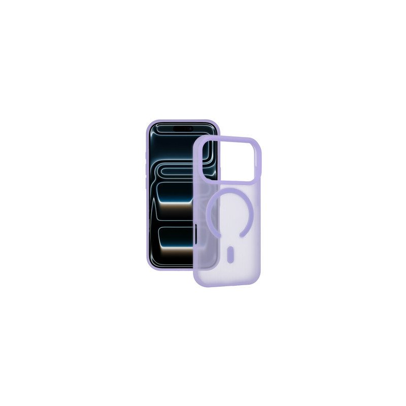 Viedtālruņa aizmugurējais vāciņš Samsung Galaxy S25 Mist Matte Mag Transparent, Violet