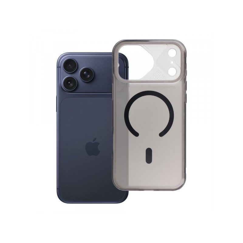Viedtālruņa aizmugurējais vāciņš Apple iPhone 18 Pro Aurora Mag Black