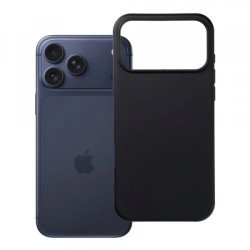 Viedtālruņa aizmugurējais vāciņš Apple iPhone 18 Pro Silicone case Black