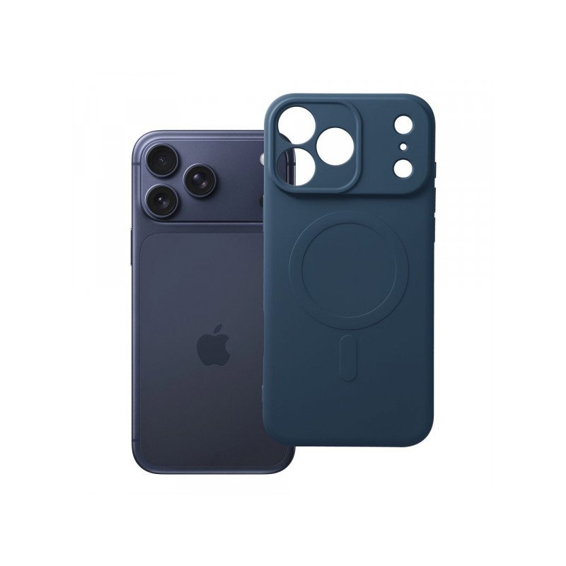 Viedtālruņa aizmugurējais vāciņš Apple iPhone 18 Pro Max Mag Cover Dark Blue
