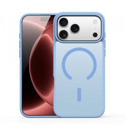 Viedtālruņa aizmugurējais vāciņš Apple iPhone 18 Pro Yind MagSafe Light Blue