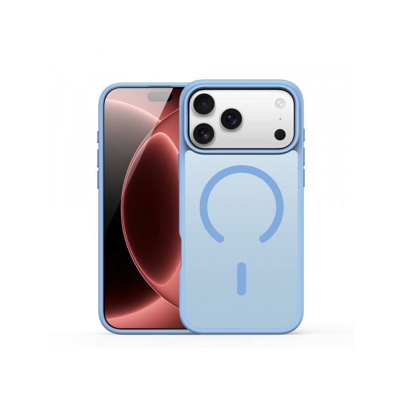 Viedtālruņa aizmugurējais vāciņš Apple iPhone 18 Pro Yind MagSafe Light Blue