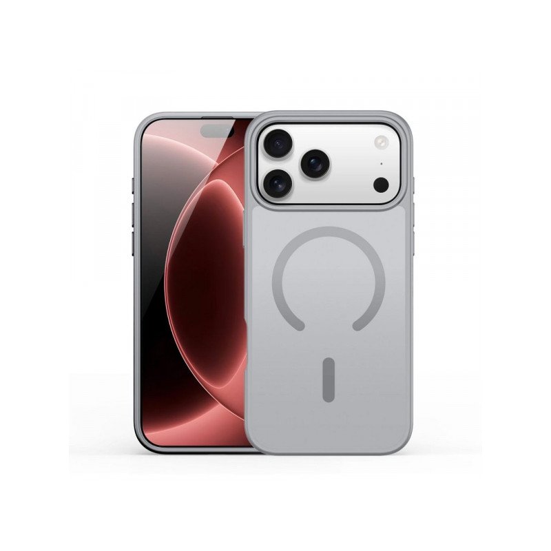 Viedtālruņa aizmugurējais vāciņš Apple iPhone 18 Pro Max Yind MagSafe Grey