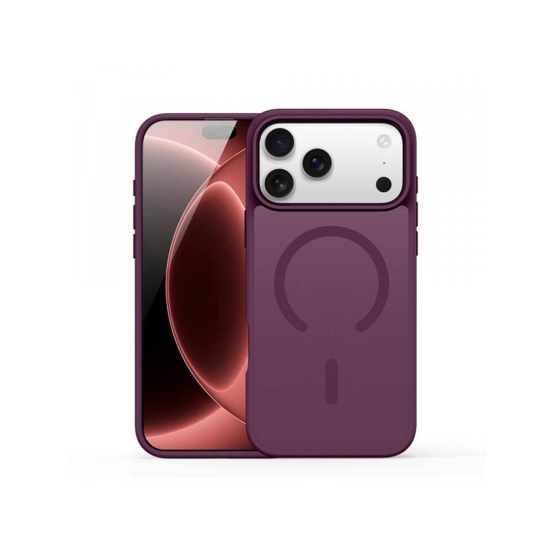 Viedtālruņa aizmugurējais vāciņš Apple iPhone 18 Pro Yind MagSafe Cherry