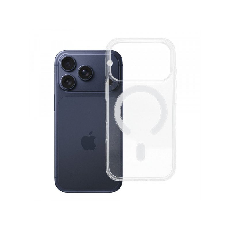 Viedtālruņa aizmugurējais vāciņš Apple iPhone 18 Pro Clear mag cover Transparent