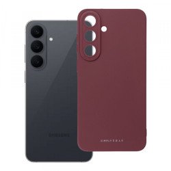Viedtālruņa aizmugurējais vāciņš Samsung Galaxy S26 FE Luna Dark Red