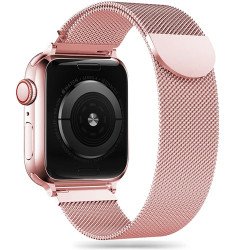 Viedpulksteņa siksniņa MilaneseBand Apple Watch 38 / 40 / 41 mm Pink