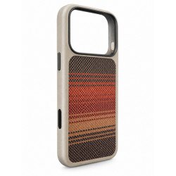 Viedtālruņa aizmugurējais vāciņš Apple iPhone 18 Pro Max Full Wrap with Kevlar MagSafe Brown, Red