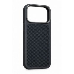 Viedtālruņa aizmugurējais vāciņš Apple iPhone 18 Pro Full Wrap with Kevlar MagSafe Black