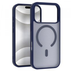 Viedtālruņa aizmugurējais vāciņš Apple iPhone 18 Pro Matte MagSafe Case Dark Blue
