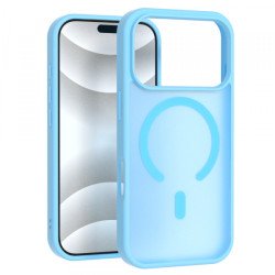 Viedtālruņa aizmugurējais vāciņš Apple iPhone 17 Matte MagSafe Case Light Blue