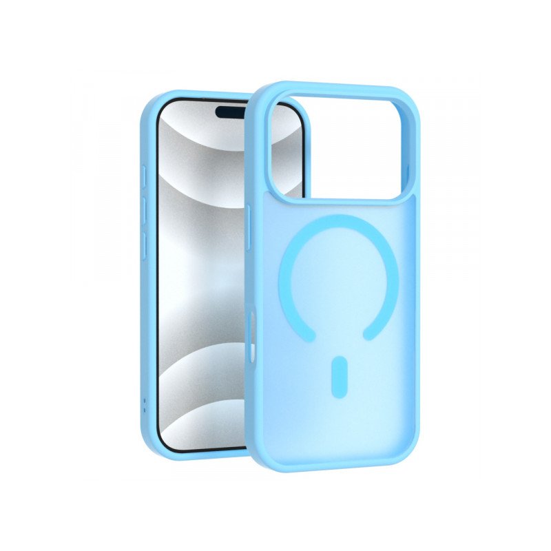 Viedtālruņa aizmugurējais vāciņš Apple iPhone 17 Matte MagSafe Case Light Blue