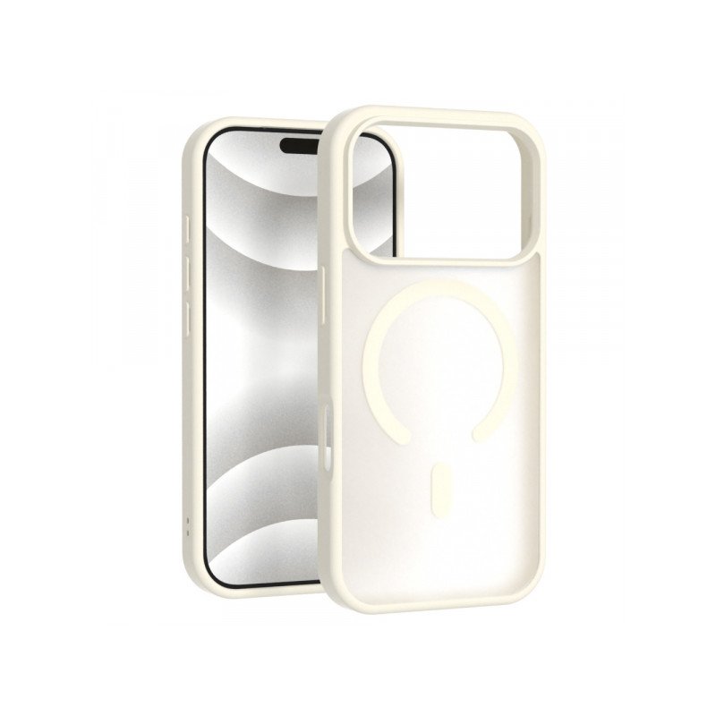 Viedtālruņa aizmugurējais vāciņš Apple Iphone 16 Matte MagSafe Case White