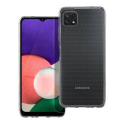 Viedtālruņa aizmugurējais vāciņš Samsung Galaxy A22 5G Transparent