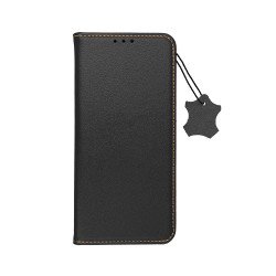 Viedtālruņa atveramais maciņš Apple iPhone 18 Pro Leather Book Black