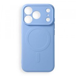 Viedtālruņa aizmugurējais vāciņš Apple iPhone 18 Pro Max MagCase Light Blue, Grey