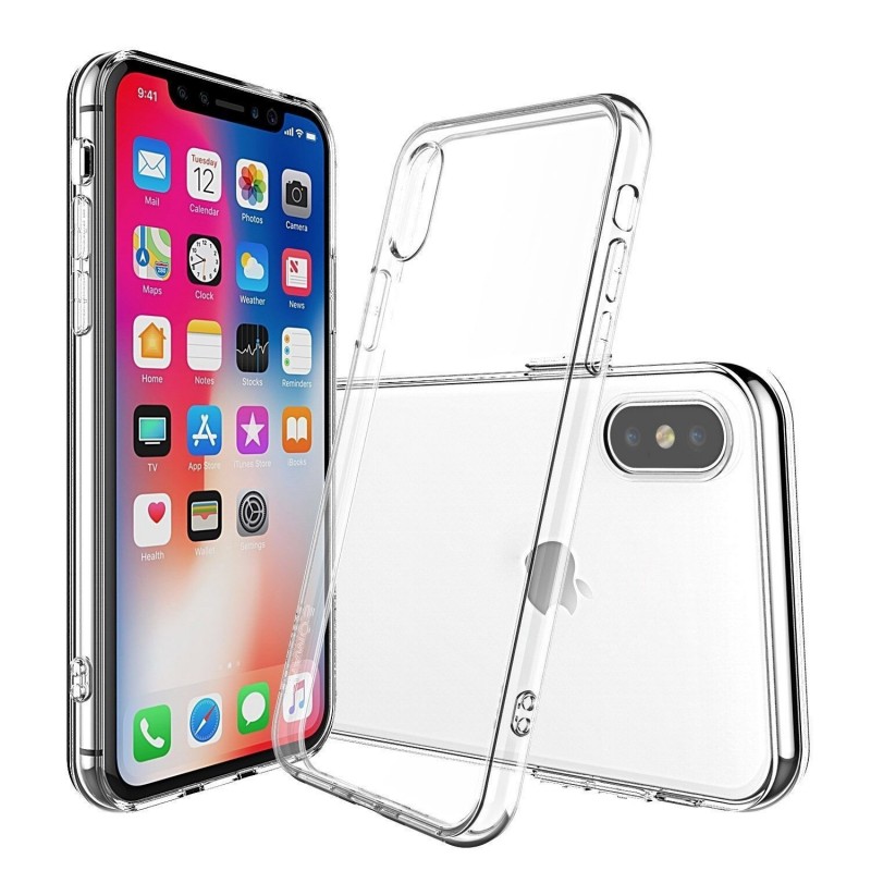 Apple iPhone X / XS Caurspīdīgs|mobilo.lv