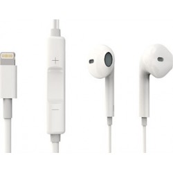 Apple Lightning Earphones Balts