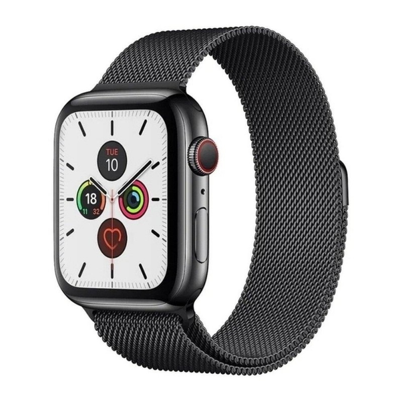 Apple Watch Band 40/38 mm Melns | mobilo.lv