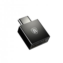 Baseus Type C Male to USB Female melns