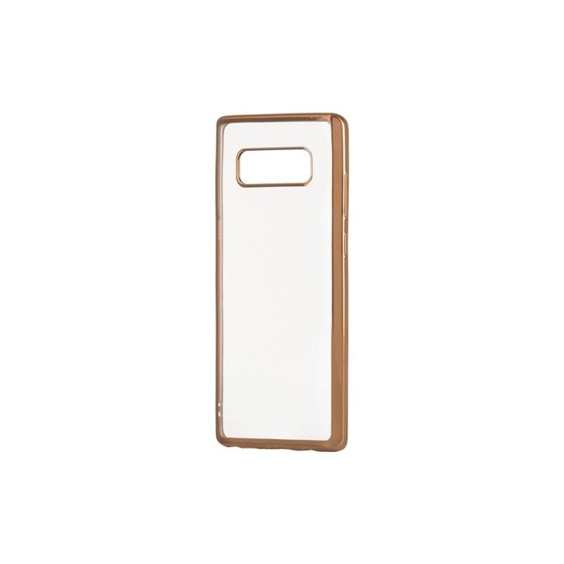 Huawei P20 Lite Caurspīdīgs zelts rāmis