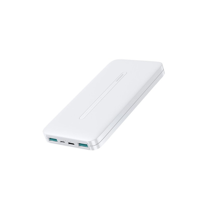 Joyroom 10000mAh 2,1A 2x USB Balts | mobilo.lv