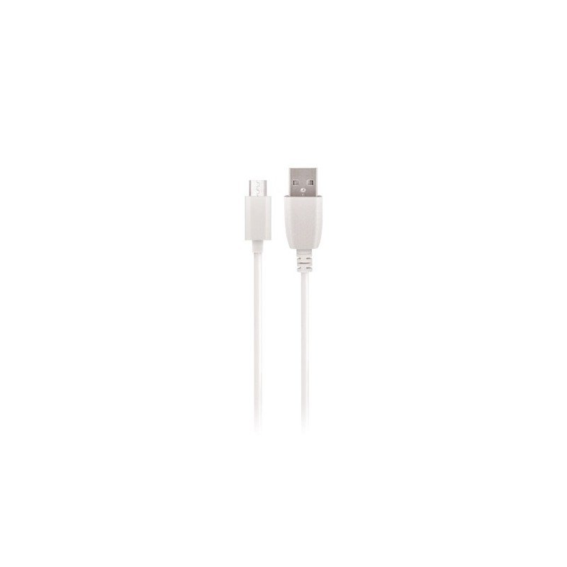 Maxlife cable USB - microUSB 1,0 m 1A white