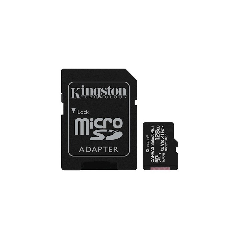 Kingston 128GB cl. 10 UHS-I 100 MB/s -|mobilo.lv