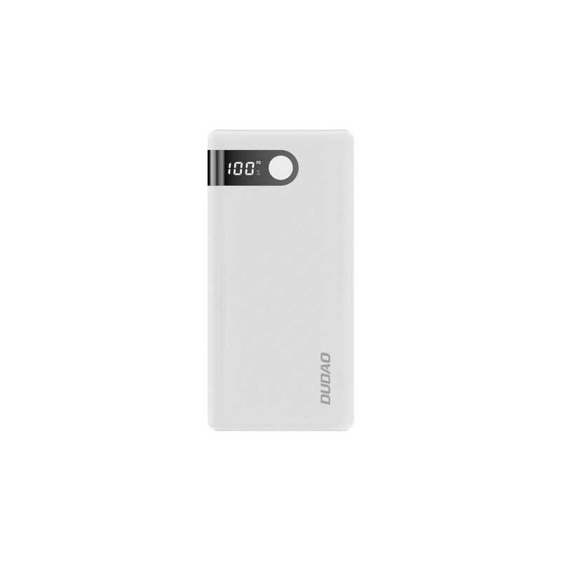 Universal 20000 mAh 2x USB / USB Type C / micro USB 2 A Balts | mobilo.lv