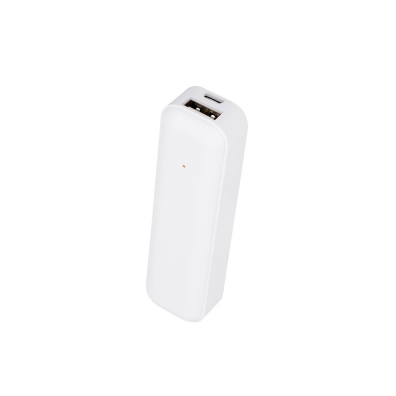 Universal 2600 mAh mini Balts|mobilo.lv