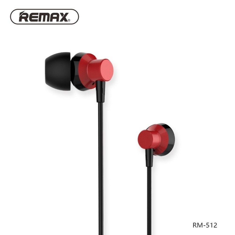 Universal earphones RM-512 Sarkans | mobilo.lv