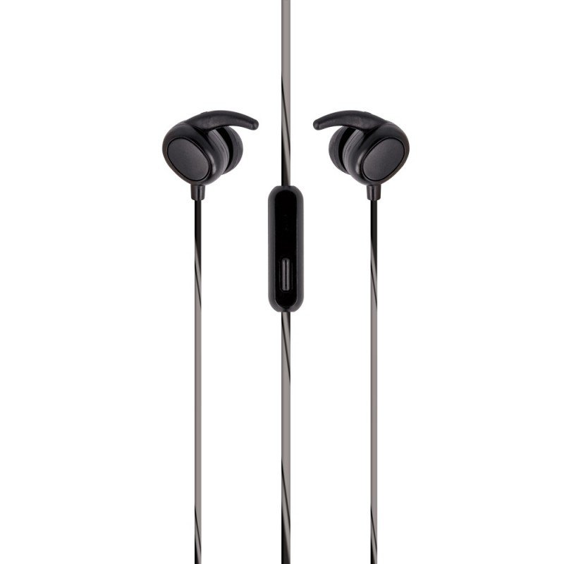 Universal earphones Sport Melns | mobilo.lv