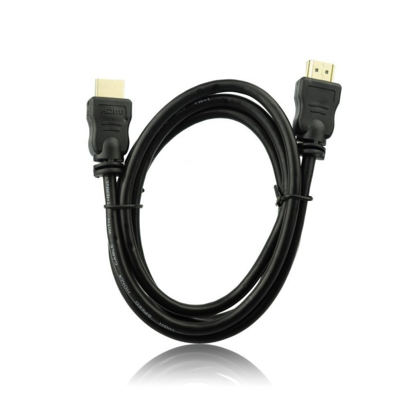 Universal HDMI - HDMI ver.1.4 - 1,5 m Melns | mobilo.lv