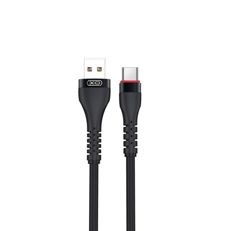 Universal NB213 USB - USB-C 1,0 m 2,4A Melns