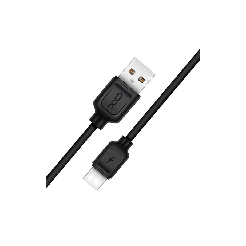 Universal NB36 USB - Lightning 1,0 m 2,1A Melns