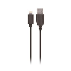 Universal USB - Lightning 1,0 m 1A Balts | mobilo.lv