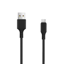 Universal 3in1 magnetic cable 1,0 m 20W Melns | mobilo.lv