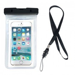 Universal Waterproof pouch phone bag Caurspīdīgs